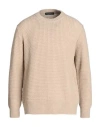 Daniele Fiesoli Man Sweater Beige Size M Merino Wool, Acrylic