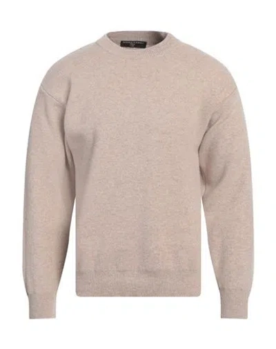 Daniele Fiesoli Man Sweater Beige Size M Virgin Wool, Cashmere