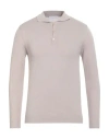 Daniele Fiesoli Man Sweater Beige Size Xl Cotton
