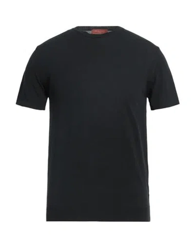 Daniele Fiesoli Man Sweater Black Size L Cotton