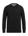 Daniele Fiesoli Man Sweater Black Size L Cotton