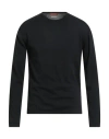 Daniele Fiesoli Man Sweater Black Size L Cotton