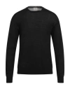 Daniele Fiesoli Man Sweater Black Size L Merino Wool