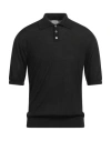 Daniele Fiesoli Man Sweater Black Size L Merino Wool In Black