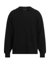 Daniele Fiesoli Man Sweater Black Size L Merino Wool, Cashmere