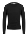 Daniele Fiesoli Man Sweater Black Size L Silk In Black