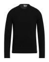 Daniele Fiesoli Man Sweater Black Size M Cashmere