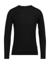 Daniele Fiesoli Man Sweater Black Size S Merino Wool