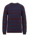 Daniele Fiesoli Man Sweater Blue Size M Baby Alpaca Wool, Merino Wool, Polyamide