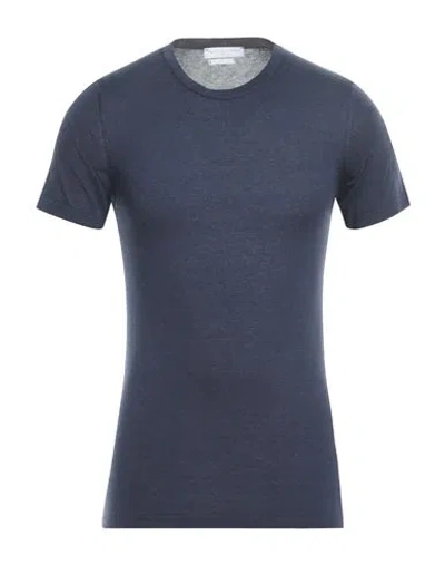 Daniele Fiesoli Man Sweater Blue Size S Silk In Blue