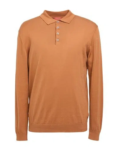 Daniele Fiesoli Man Sweater Brown Size L Cotton