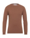 Daniele Fiesoli Man Sweater Brown Size Xxl Cashmere