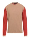 Daniele Fiesoli Man Sweater Camel Size L Wool, Cashmere