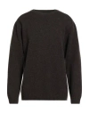 Daniele Fiesoli Man Sweater Charcoal Size M Merino Wool