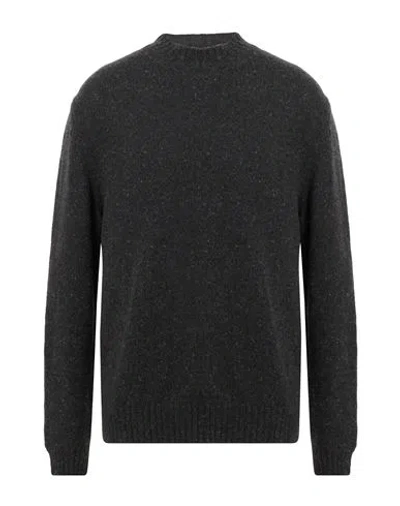 DANIELE FIESOLI DANIELE FIESOLI MAN SWEATER CHARCOAL SIZE XL VIRGIN WOOL, POLYAMIDE