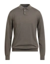 Daniele Fiesoli Man Sweater Chocolate Brown Size Xxl Merino Wool