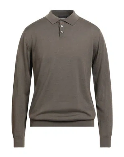 Daniele Fiesoli Man Sweater Chocolate Brown Size Xxl Merino Wool