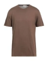 Daniele Fiesoli Man Sweater Chocolate Brown Size Xxxl Silk In Brown