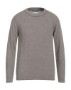 Daniele Fiesoli Man Sweater Dark Brown Size L Organic Cotton, Polyamide