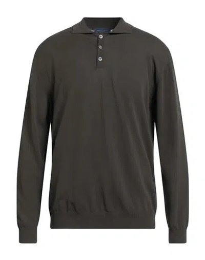 Daniele Fiesoli Man Sweater Dark Brown Size Xxl Cotton