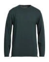 Daniele Fiesoli Man Sweater Dark Green Size Xl Merino Wool