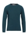 Daniele Fiesoli Man Sweater Deep Jade Size Xxl Cashmere In Green