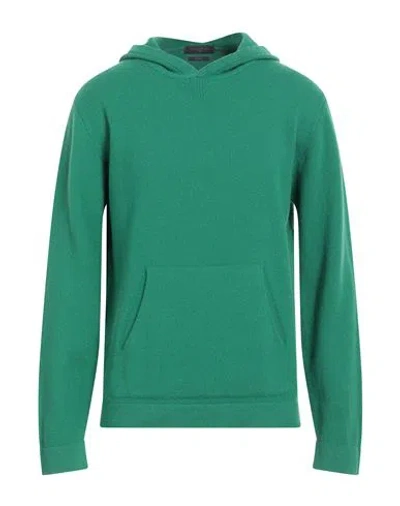 Daniele Fiesoli Man Sweater Green Size L Merino Wool