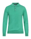 Daniele Fiesoli Man Sweater Green Size M Merino Wool