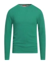 Daniele Fiesoli Man Sweater Green Size Xl Cotton