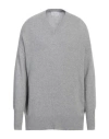 Daniele Fiesoli Man Sweater Grey Size L Cashmere