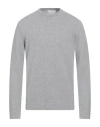 Daniele Fiesoli Man Sweater Grey Size L Cashmere In Gray