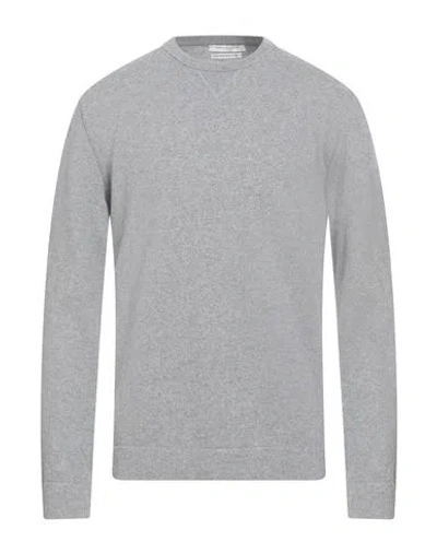 Daniele Fiesoli Man Sweater Grey Size L Cashmere In Gray