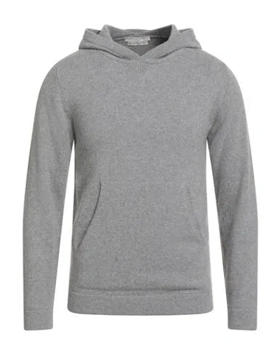 Daniele Fiesoli Man Sweater Grey Size L Cashmere In Gray