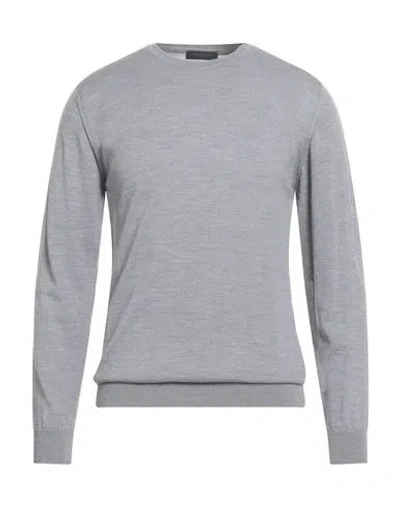 Daniele Fiesoli Man Sweater Grey Size L Merino Wool