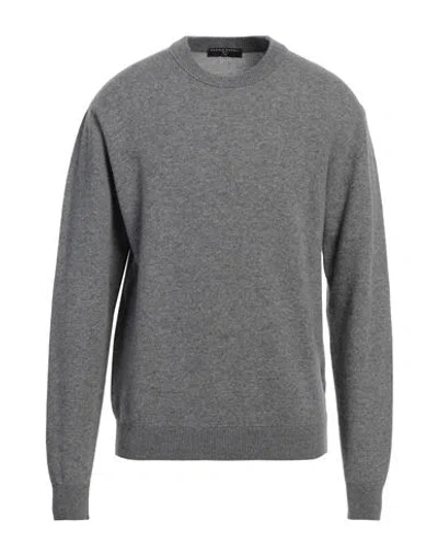Daniele Fiesoli Man Sweater Grey Size L Merino Wool, Cotton