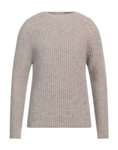 Daniele Fiesoli Man Sweater Grey Size S Merino Wool, Polyamide, Nylon In Grey