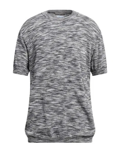 Daniele Fiesoli Man Sweater Grey Size L Organic Cotton, Polyamide