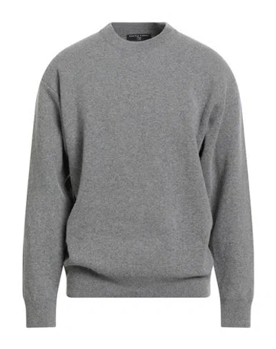 Daniele Fiesoli Man Sweater Grey Size L Virgin Wool, Cashmere