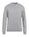 Daniele Fiesoli Selezione Man Sweater Grey Size Xxl Cashmere In Gray