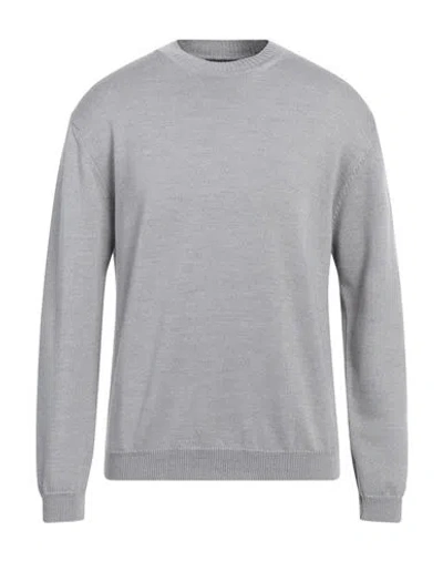 DANIELE FIESOLI DANIELE FIESOLI MAN SWEATER GREY SIZE S MERINO WOOL