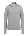 Daniele Fiesoli Man Sweater Grey Size M Merino Wool, Cashmere