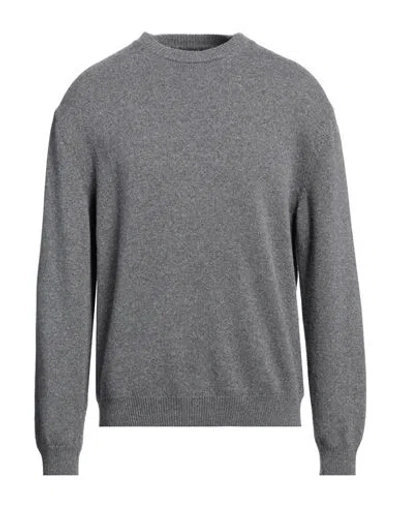 Daniele Fiesoli Man Sweater Grey Size Xl Merino Wool, Cashmere