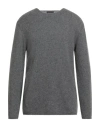 Daniele Fiesoli Man Sweater Grey Size Xxxl Baby Alpaca Wool, Merino Wool