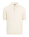 Daniele Fiesoli Man Sweater Ivory Size L Cotton In White