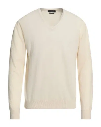 Daniele Fiesoli Man Sweater Ivory Size S Wool, Cashmere