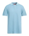 Daniele Fiesoli Man Sweater Light Blue Size Xxl Cotton
