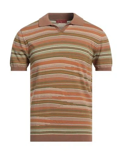 Daniele Fiesoli Man Sweater Light Brown Size L Cotton In Beige