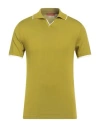 Daniele Fiesoli Man Sweater Light Green Size L Cotton In Green