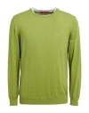 Daniele Fiesoli Man Sweater Light Green Size L Cotton In Green