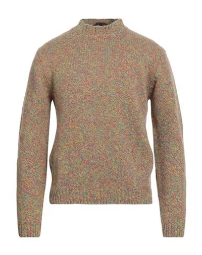 Daniele Fiesoli Man Sweater Light Green Size M Merino Wool